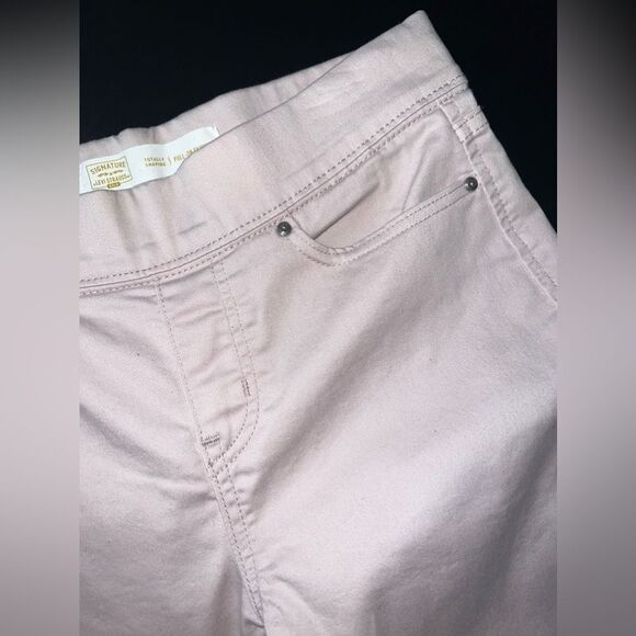 Levi Strauss Gold Label Pink Totally Shaping Pull-on Skinny Jeans Size 8M EUC - Picture 5 of 9